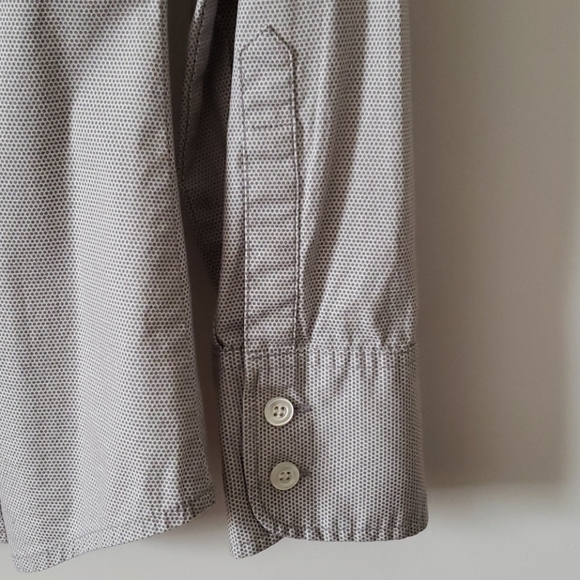 JCrew Seersucker Polka Dot Fitted Shirt Size XS - Picture 6 of 8